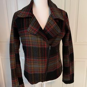 Target Mossimo Plaid Jacket